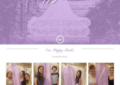 Carolyn Verdi Boutique Happy brides page